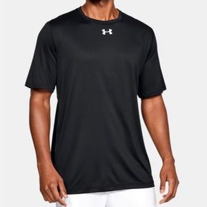 Under Armour Locker 2.0 short sleeve tee. Black/white check pattern. 4Xl. NWT